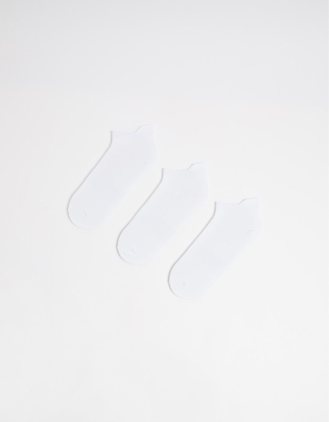 Pack 3 Pares de Meias Desporto, Homem, Branco