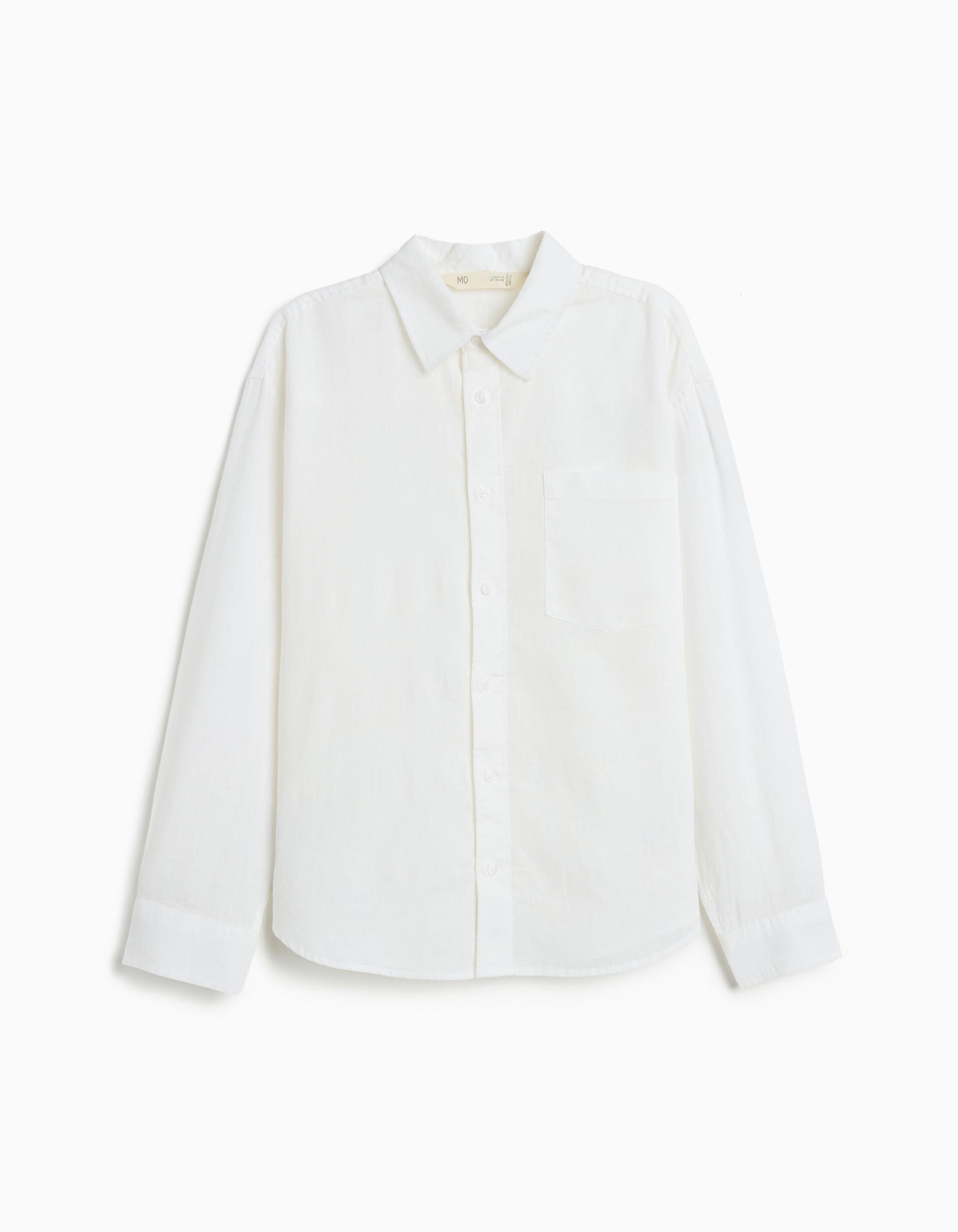 Comprar Online Camisa 'Relaxed Fit', Menino, Branco
