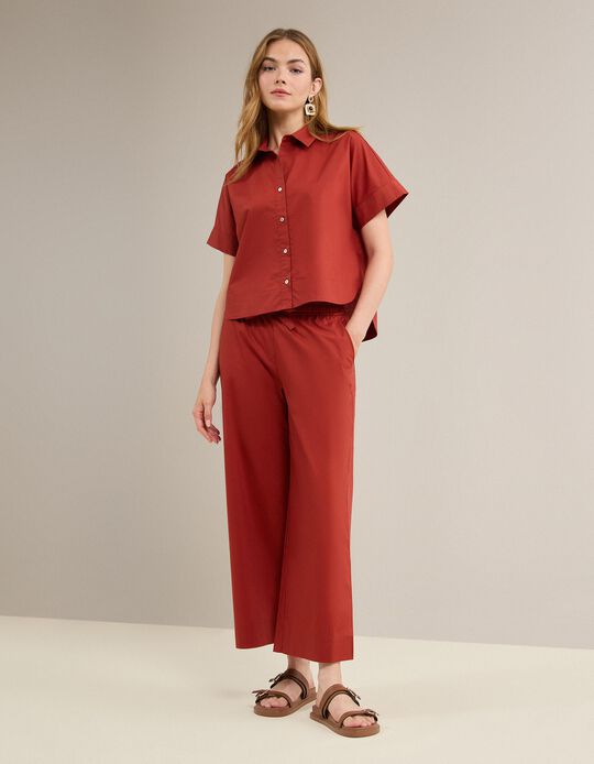 Comprar Online Cal&ccedil;as, Mulher, Vermelho