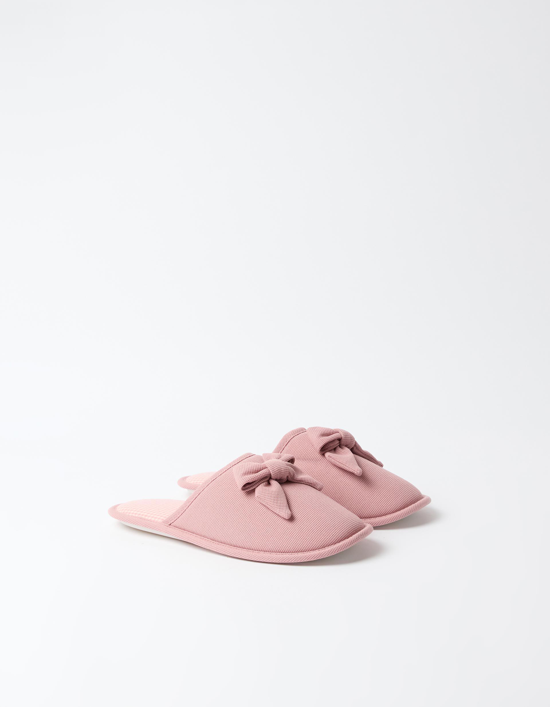 Comprar Online Chinelos De Quarto Vichy, Mulher, Rosa