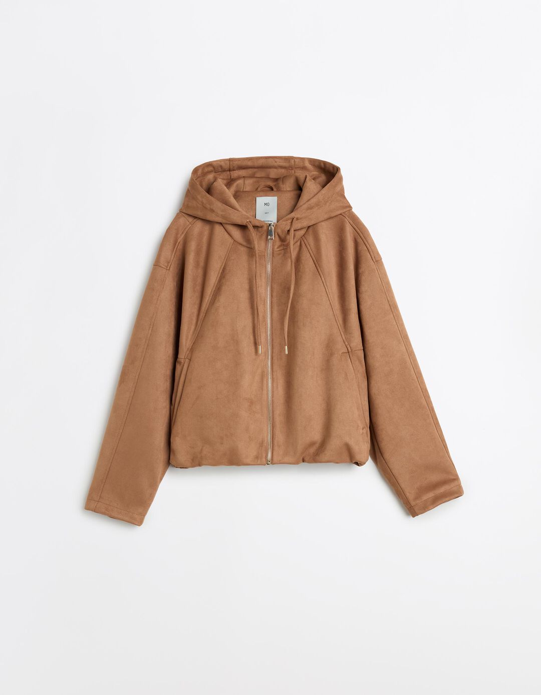 Casaco Efeito Camur&ccedil;a, Mulher, Castanho