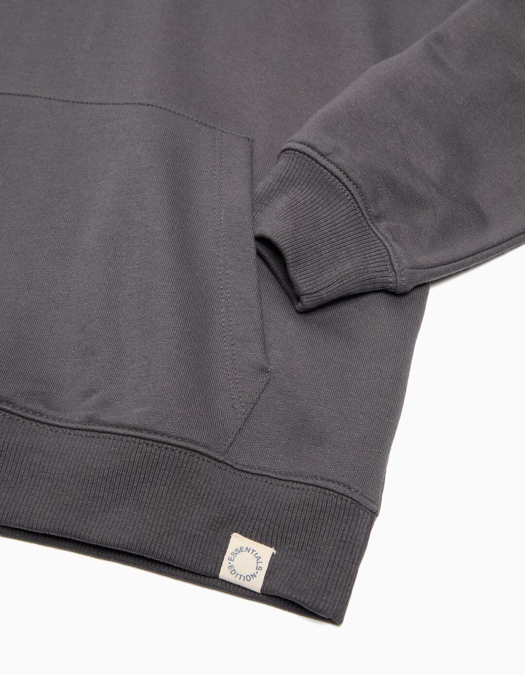 Sweatshirt de Felpa Capuz, Menino, Cinzento Escuro