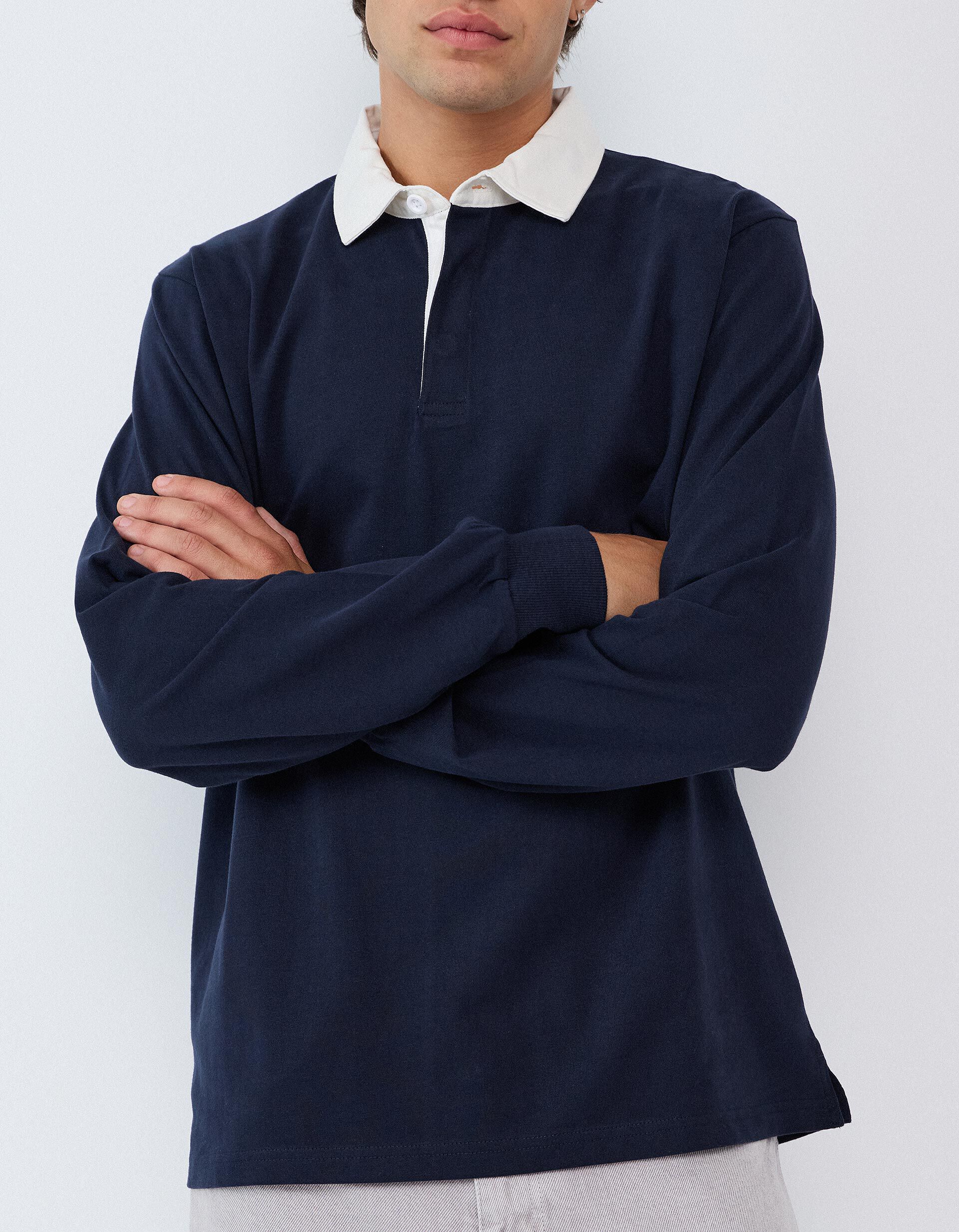Comprar Online Polo Rugby, Homem, Azul Escuro