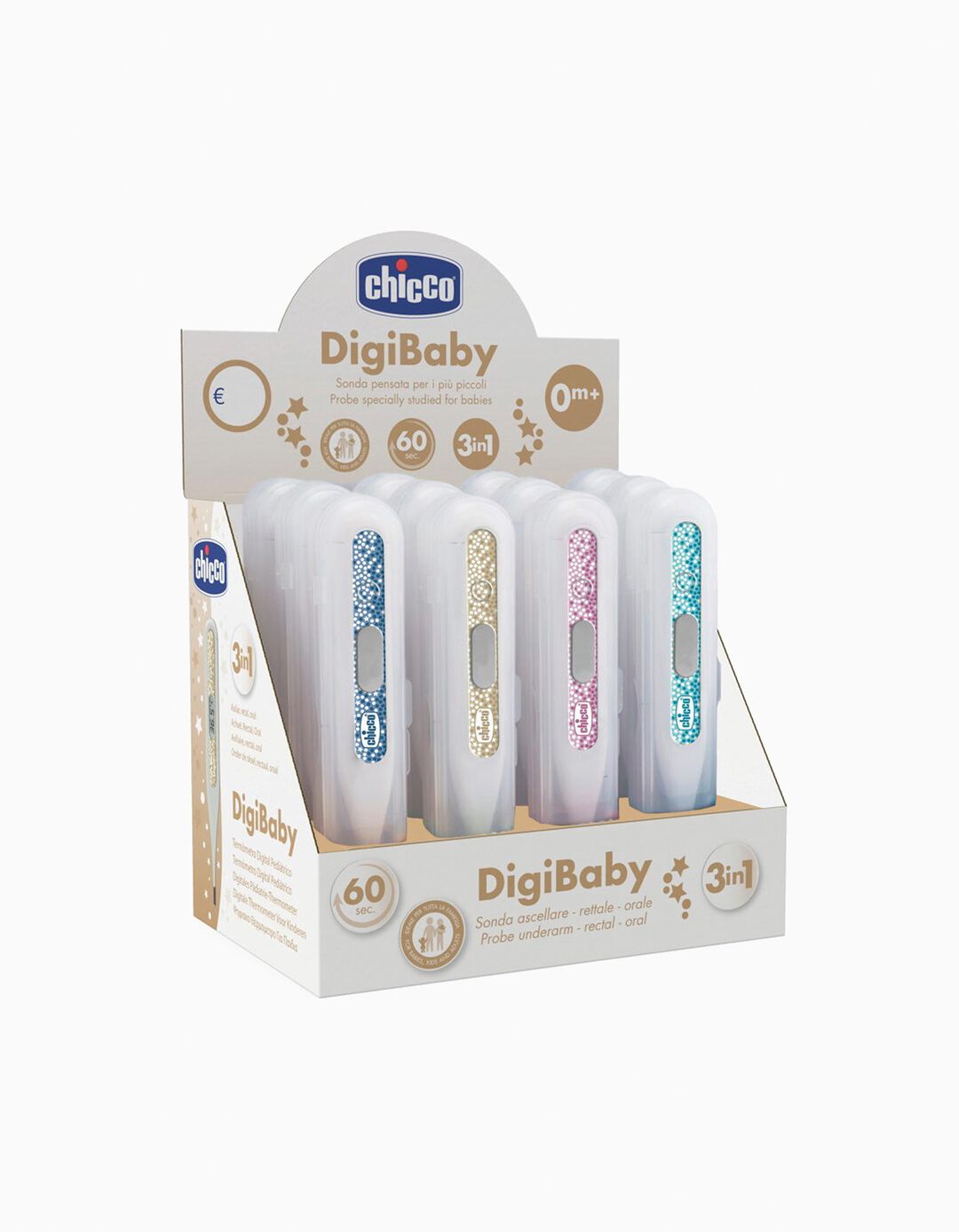Termómetro Digibaby Chicco (Sortido)