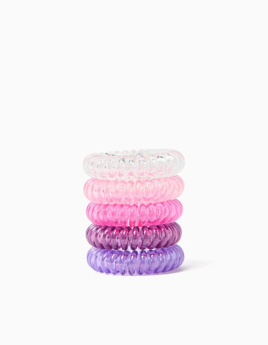 Comprar Online Pack 5 El&aacute;sticos de Cabelo, Menina, Multicor