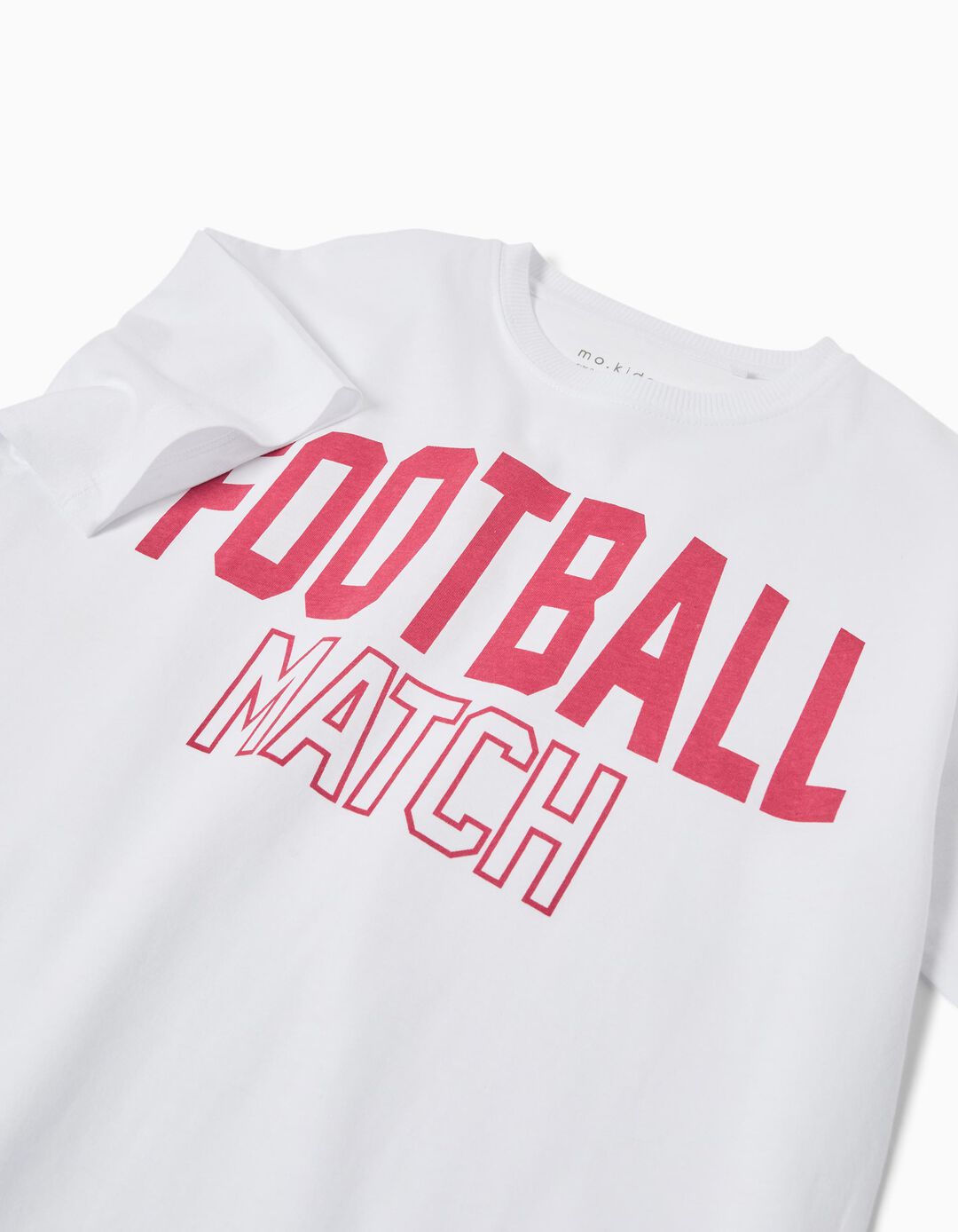 T-shirt Print, Menino, Cru