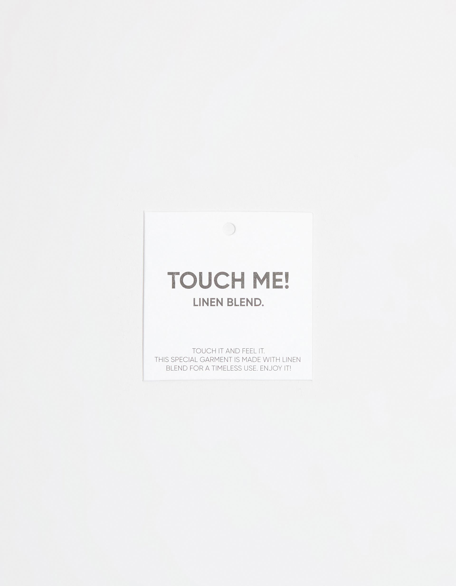 Comprar Online Camisa com Linho, Mulher, Bege