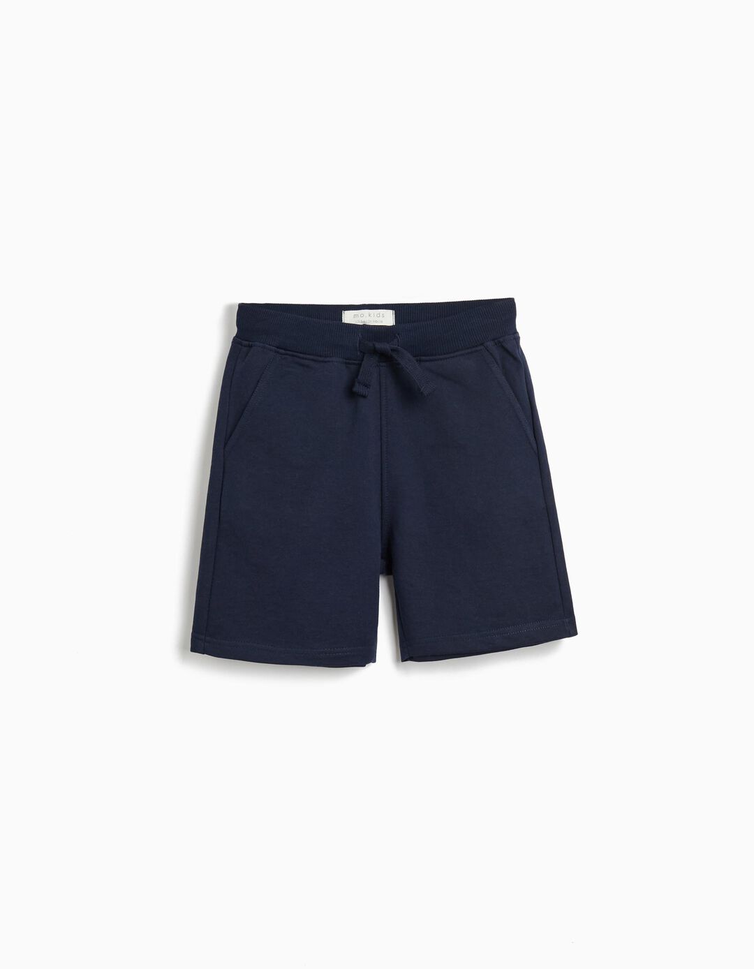 Calções Fleece, Menino, Azul Escuro