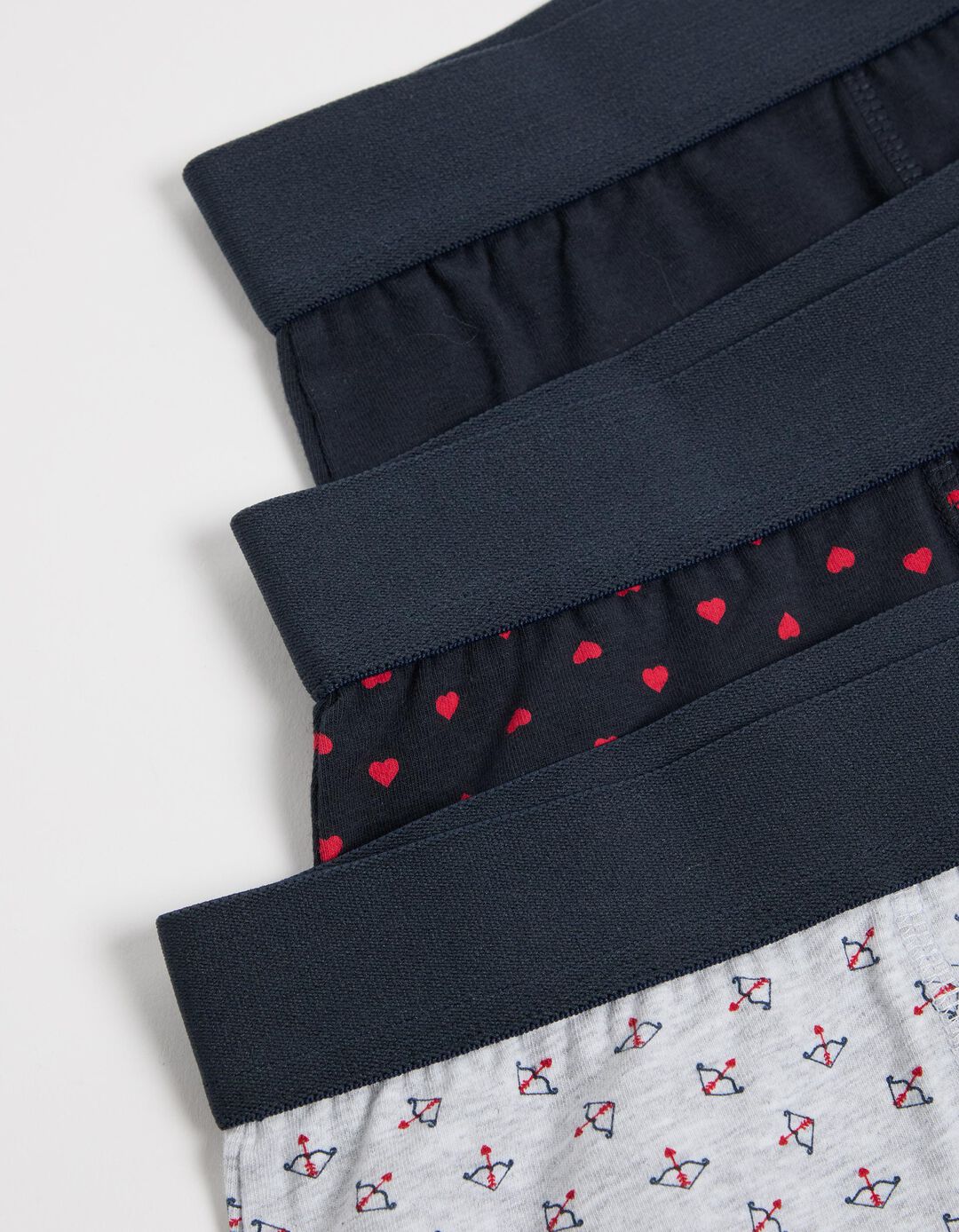 Pack 3 Boxers Dia dos Namorados, Homem, Multicor