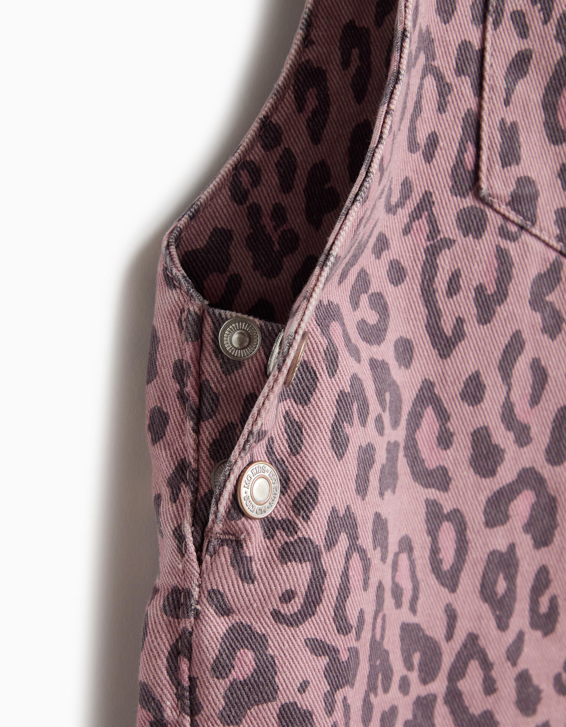 Comprar Online Jardineiras Animal Print, Menina, Rosa