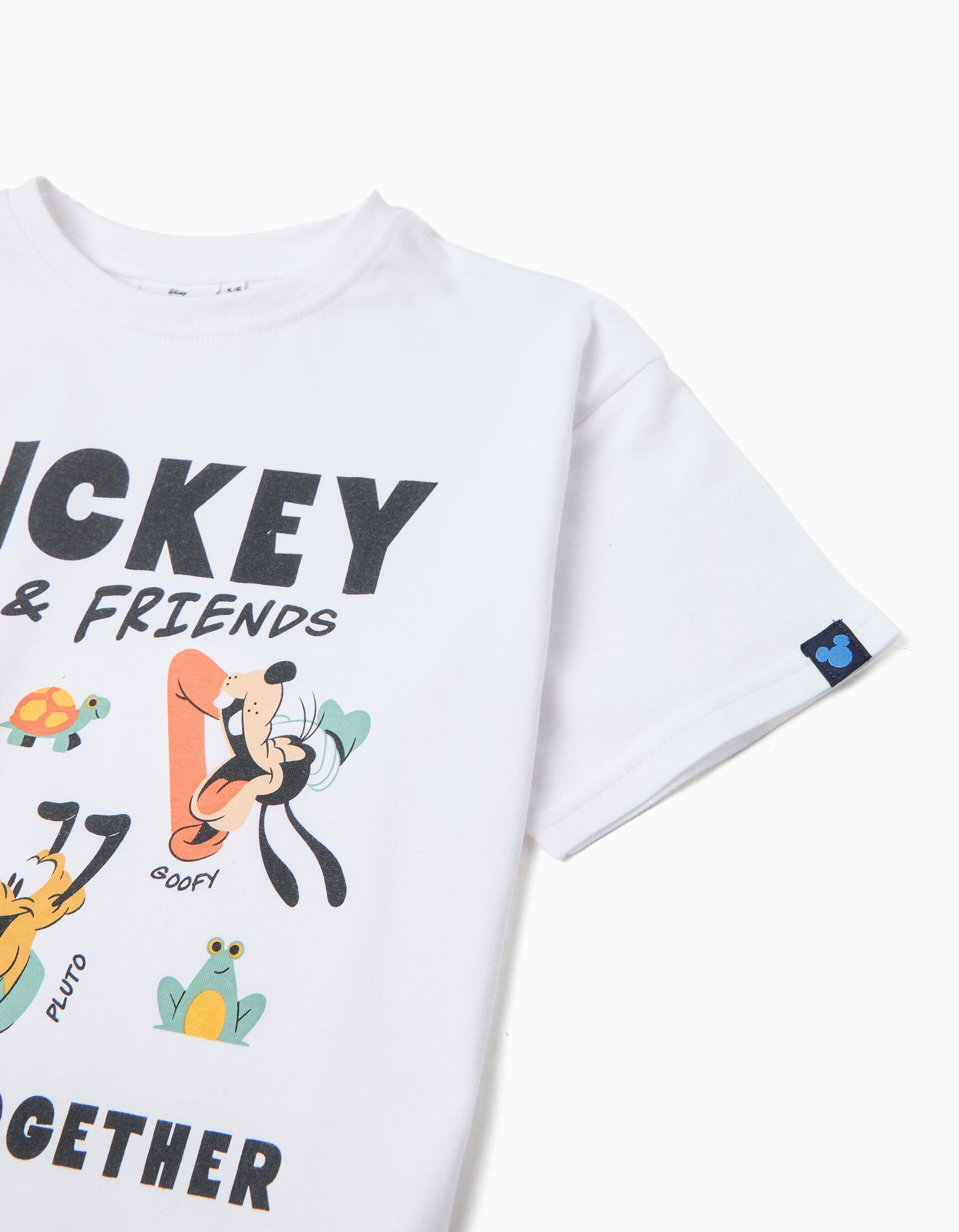 Comprar Online T-shirt 'Mickey' &copy;Disney, Menino, Branco