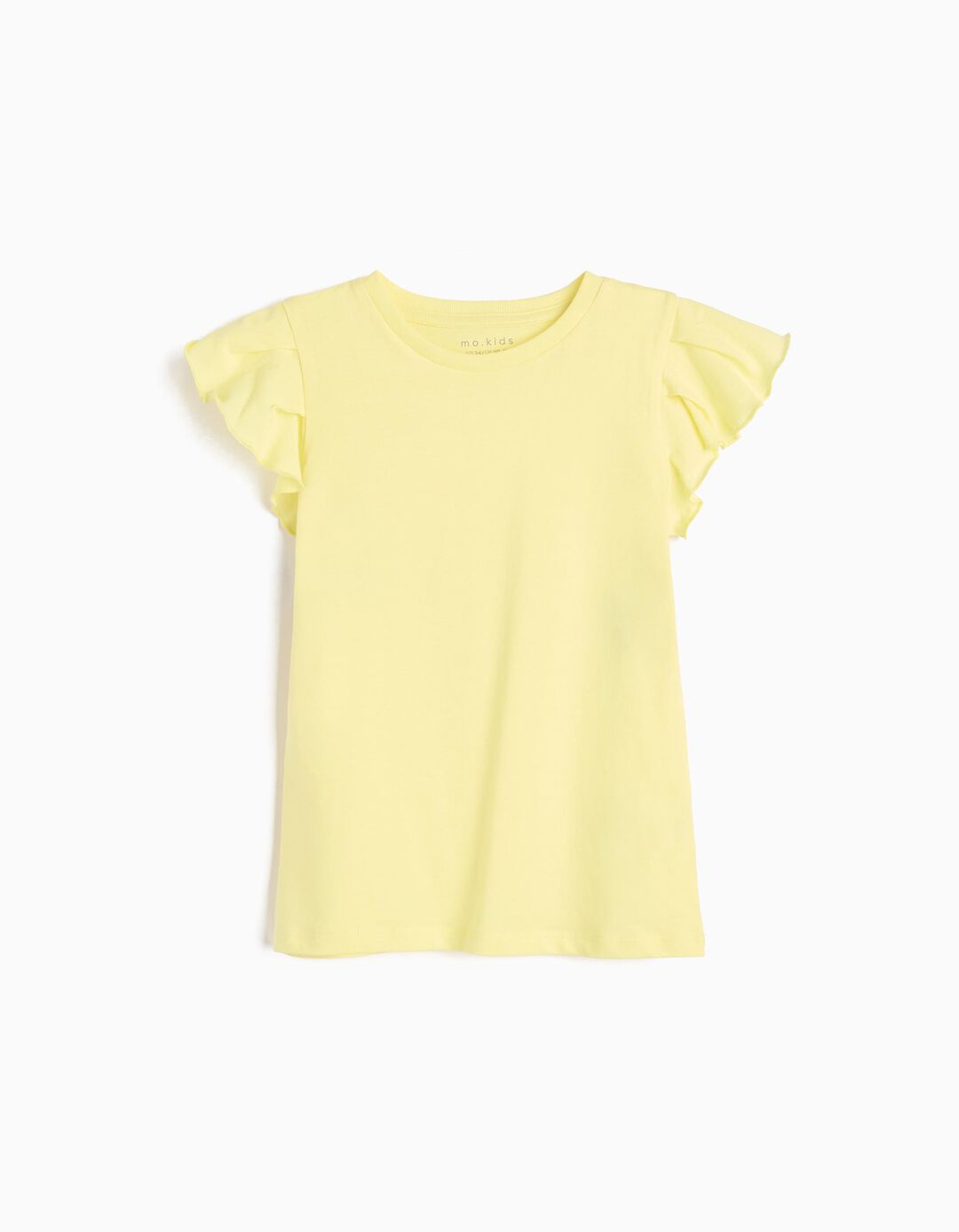 T-shirt, Menina, Amarelo