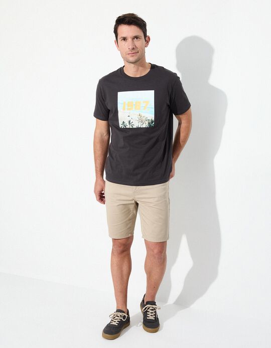 Comprar Online Calções, Homem, Bege 
