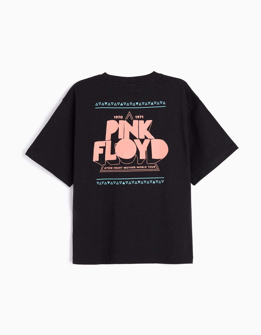 T-shirt 'Pink Floyd', Menino, Preto 
