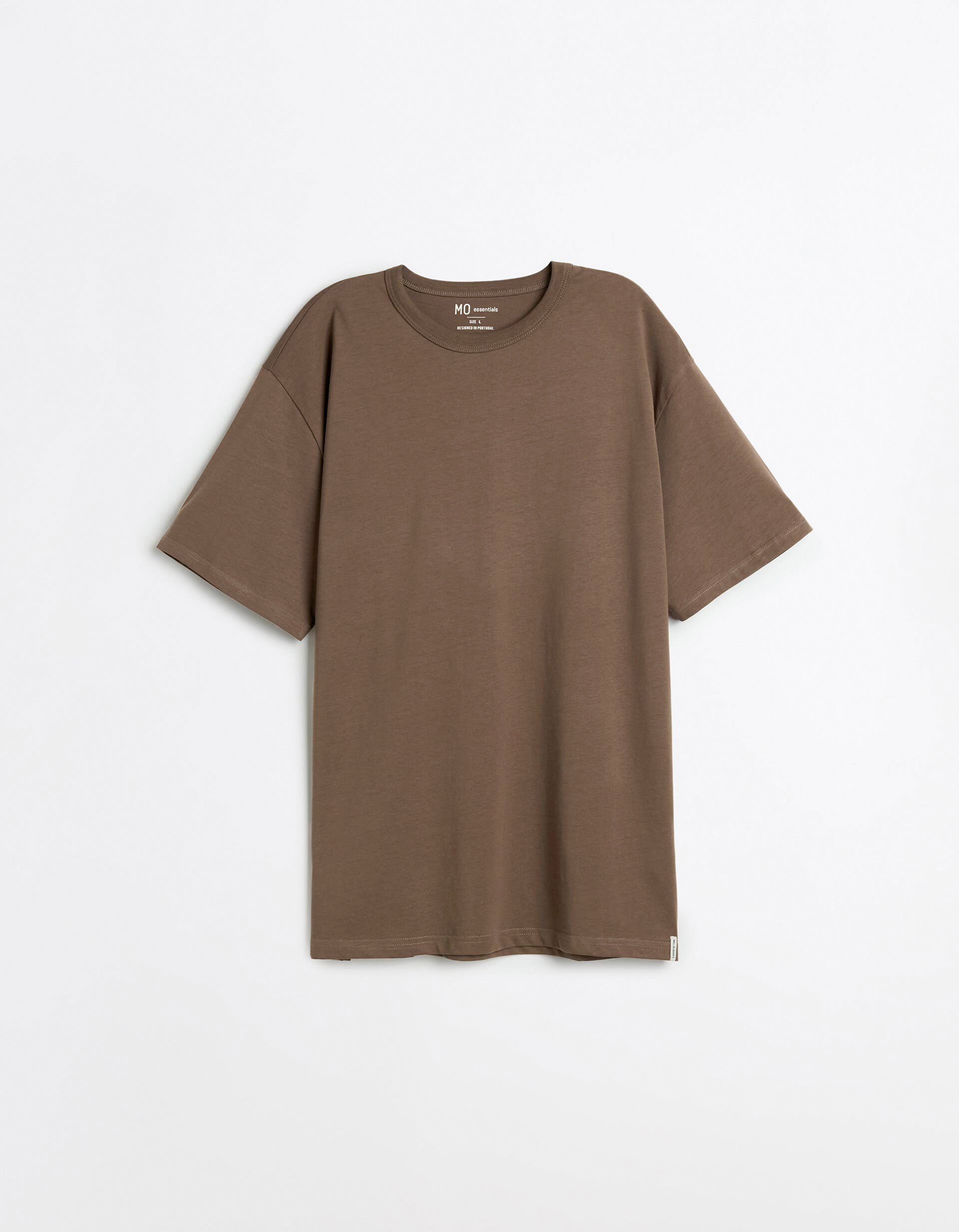 Comprar Online T-shirt Heavy Jersey, Homem, Castanho