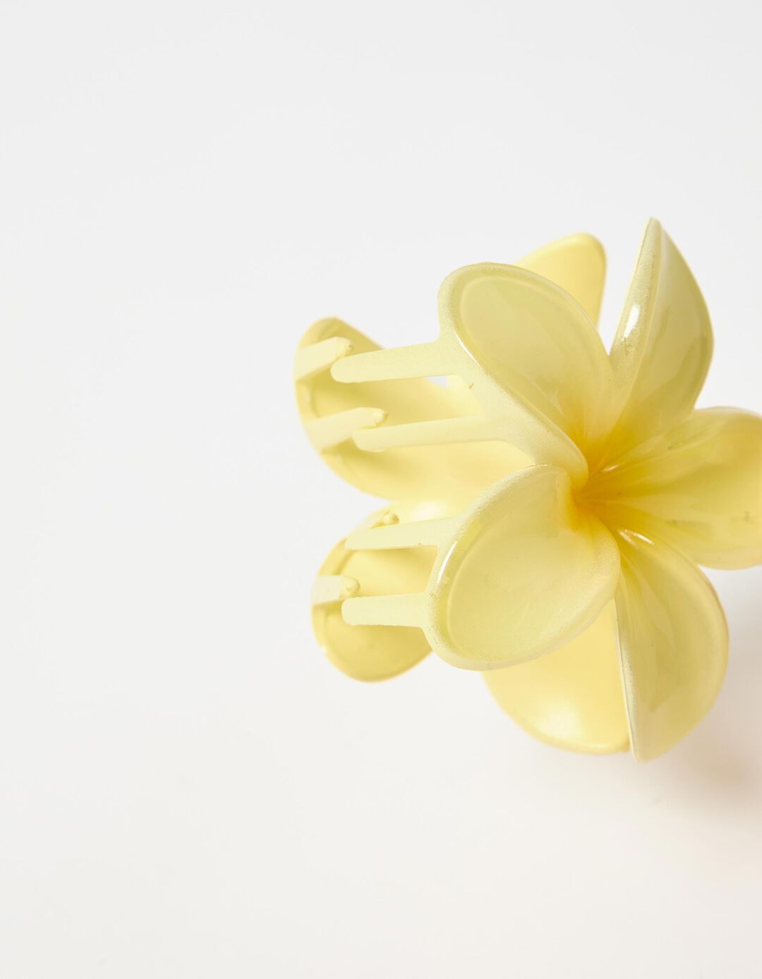 Mola de Cabelo Flor, Mulher, Amarelo