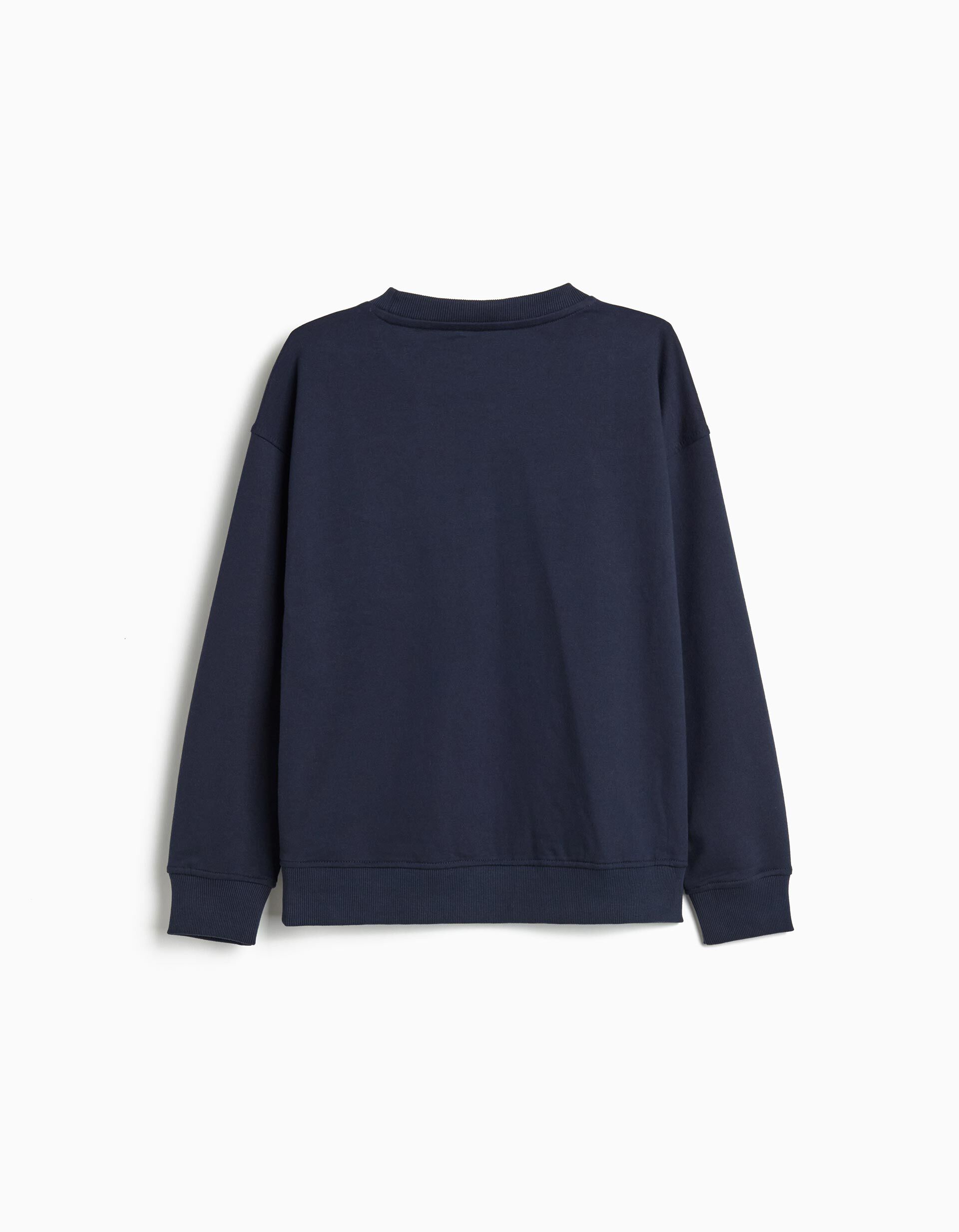 Comprar Online Sweatshirt de Felpa, Menino, Azul Escuro