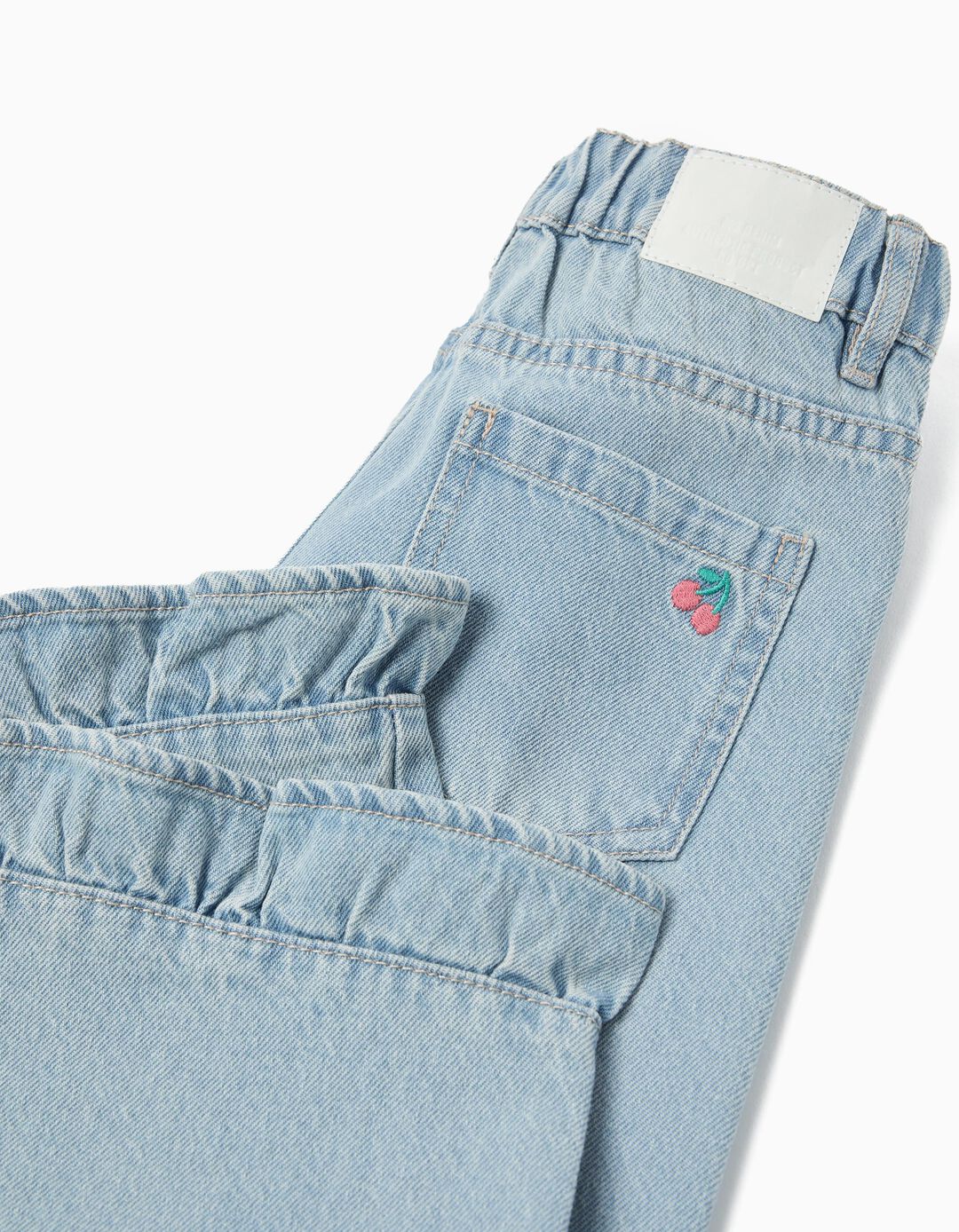 Cal&ccedil;as de Ganga 'Culotte', Menina, Azul Claro