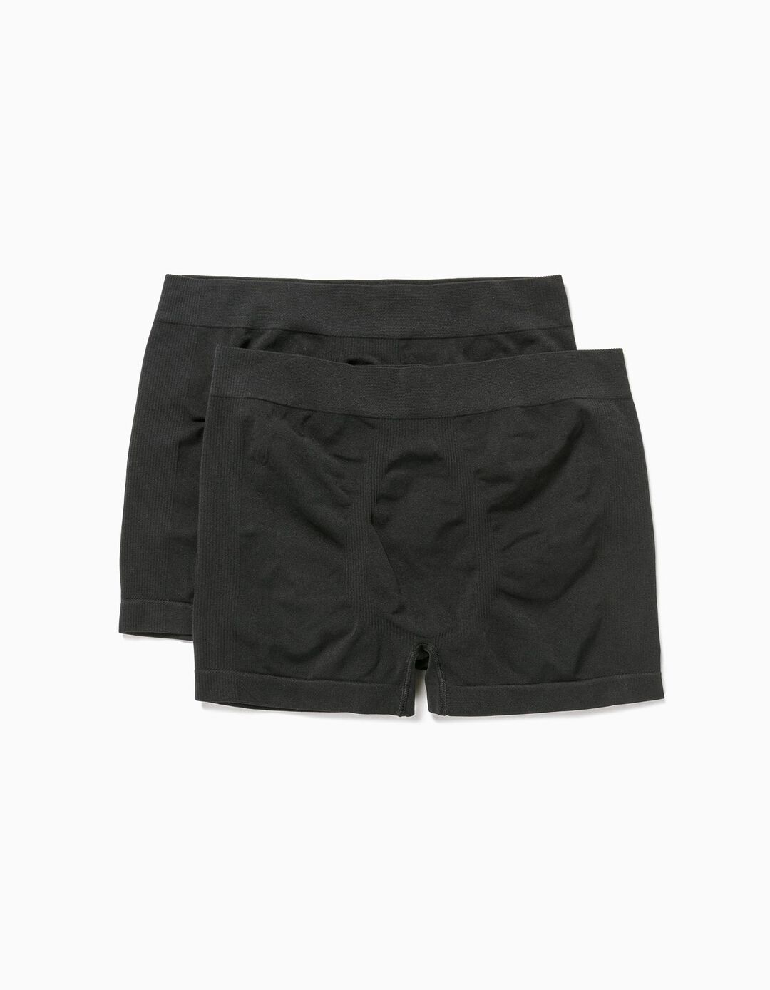 2 Boxers Sem Costuras, Homem, Preto