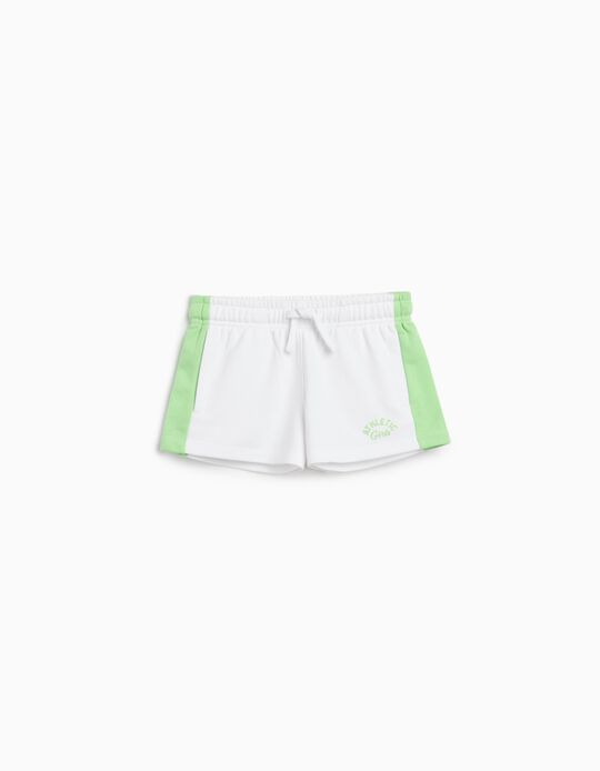 Comprar Online Calções Fleece, Menina, Verde Claro