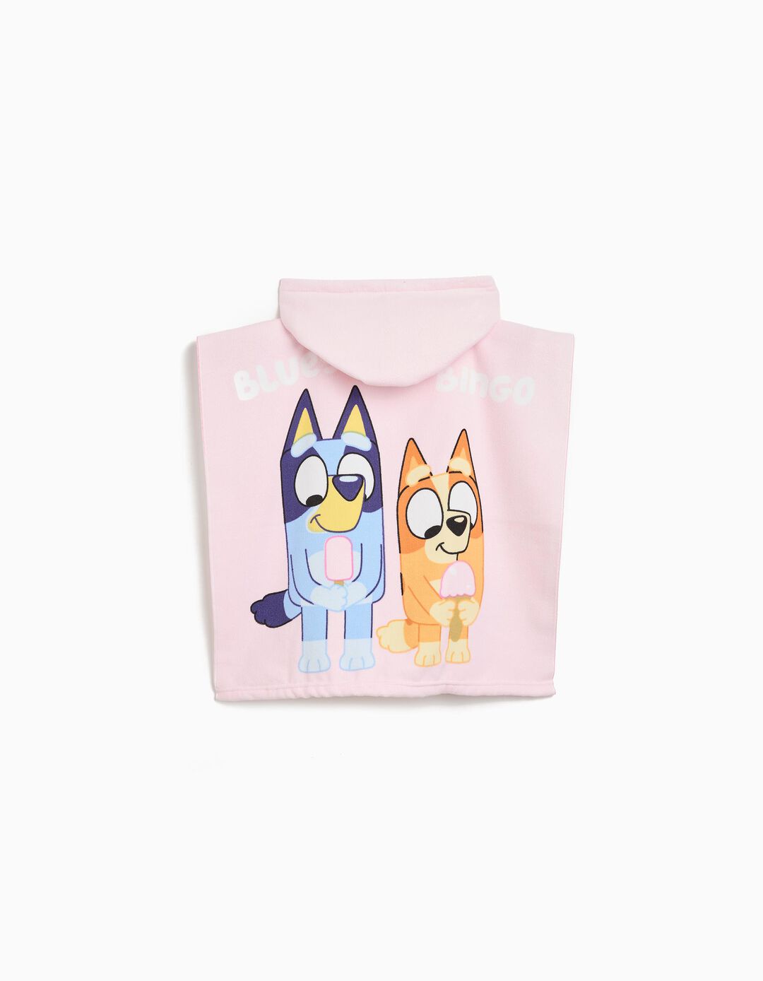 Poncho 'Bluey', Menina, Rosa