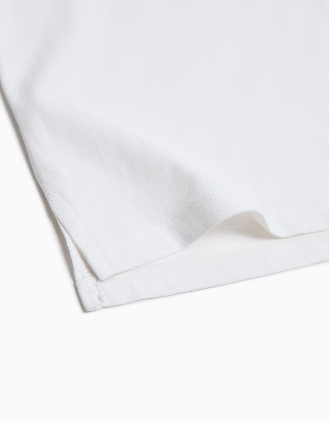 T-shirt Estampado, Menina, Branco