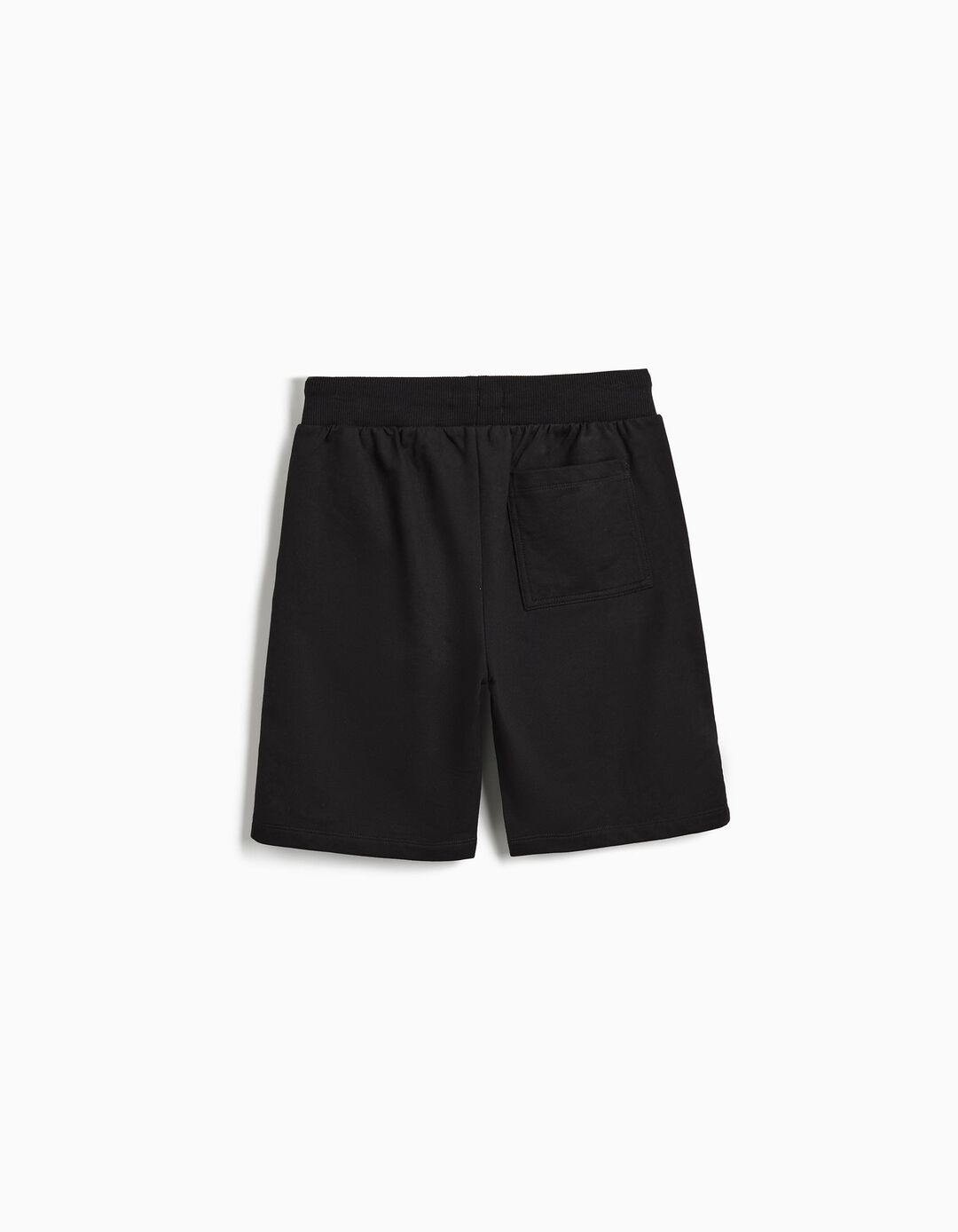 Calções Fleece, Menino, Preto