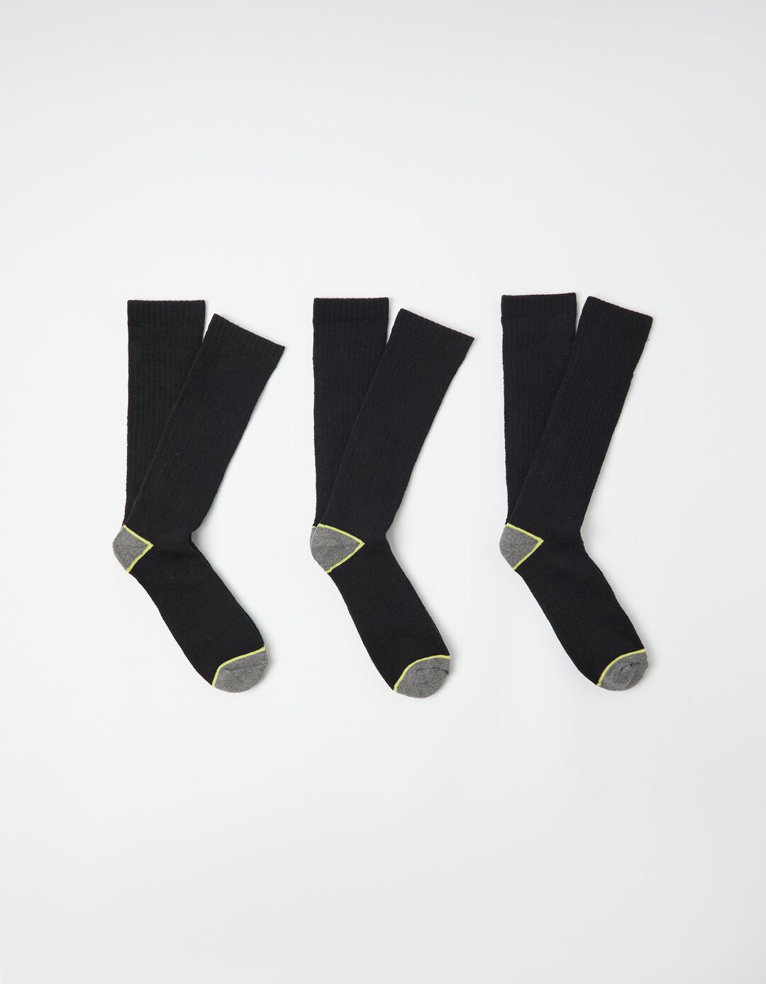 Pack 3 Pares de Meias, Homem, Preto