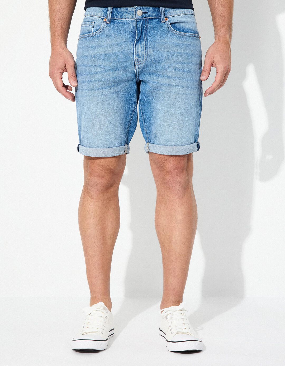 Calções de Ganga 'Slim fit', Homem, Azul