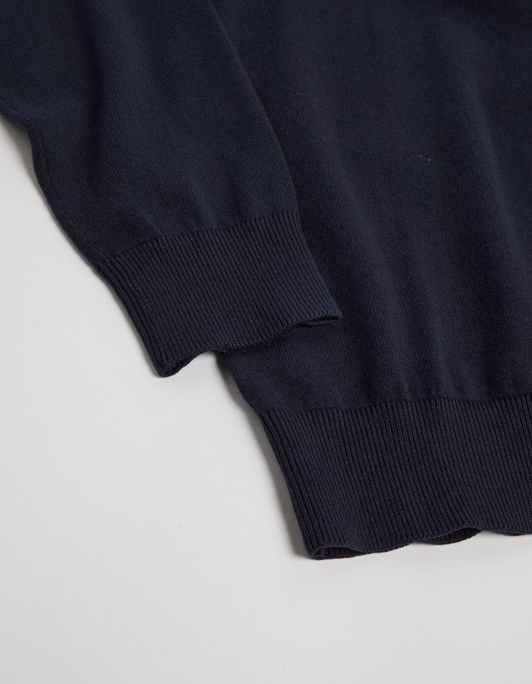 Camisola de Malha Fecho de Correr, Homem, Azul Escuro