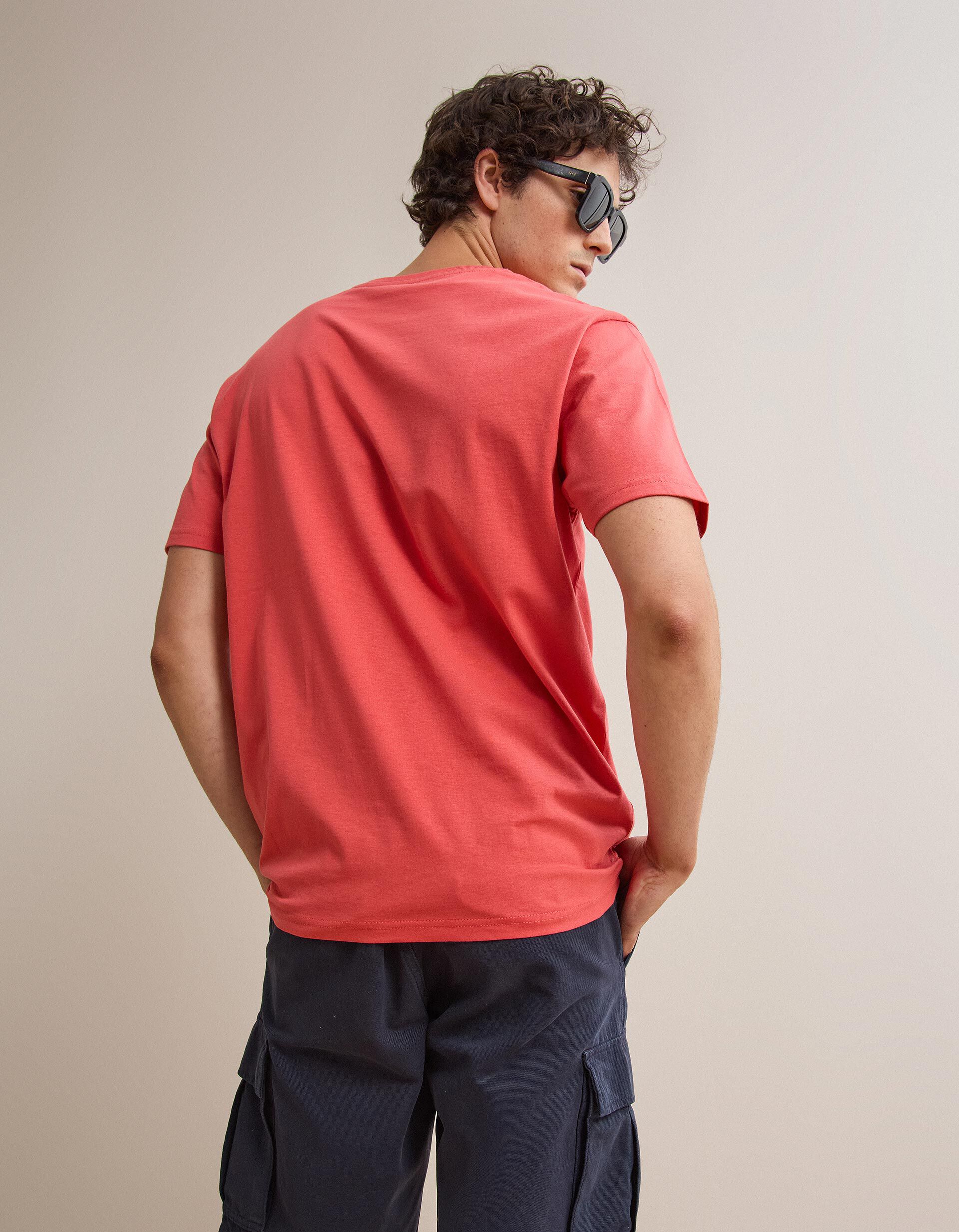 Comprar Online T-shirt Manga Curta, Homem, Vermelho