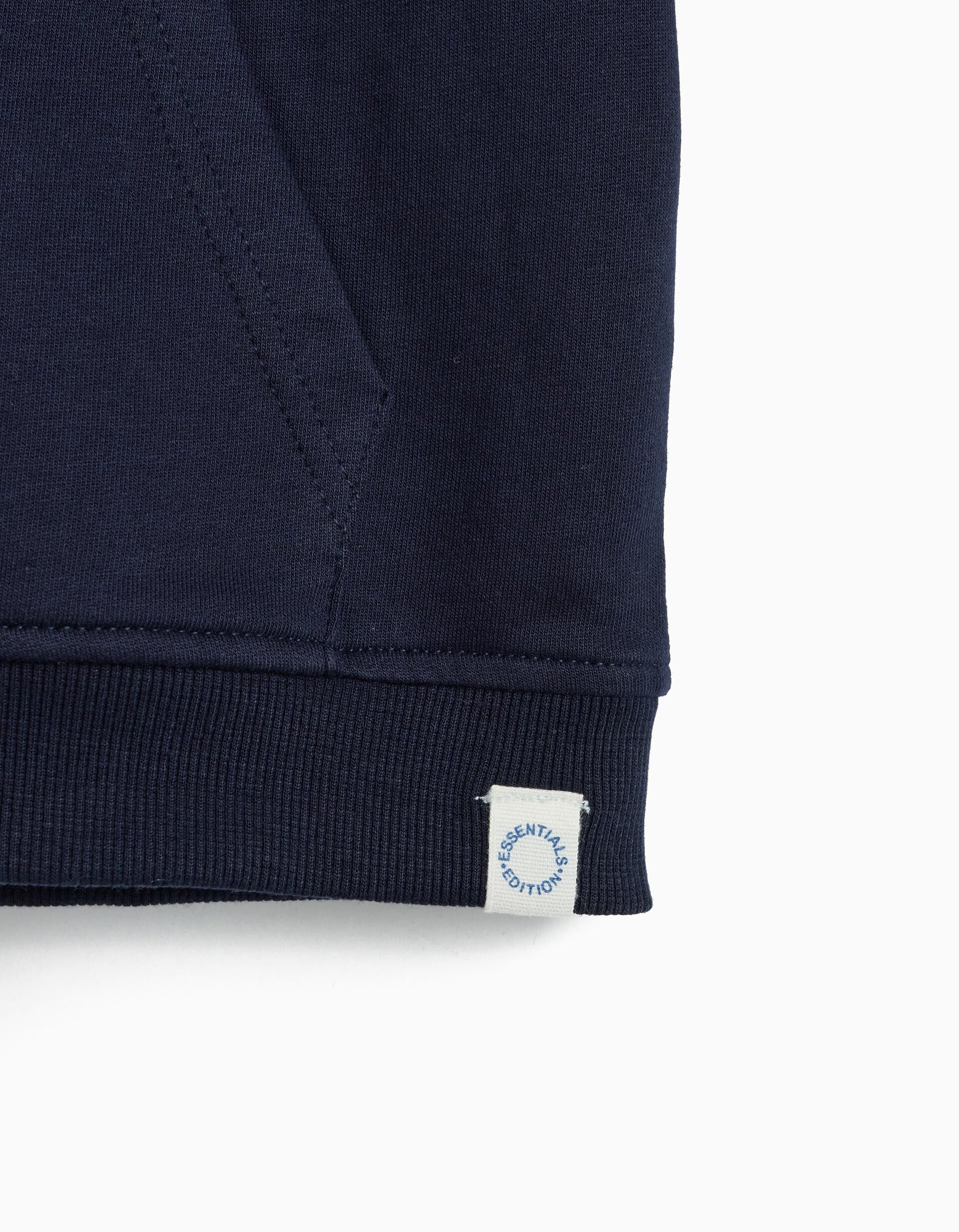 Comprar Online Casaco De Felpa Com Capuz, Menino, Azul Escuro