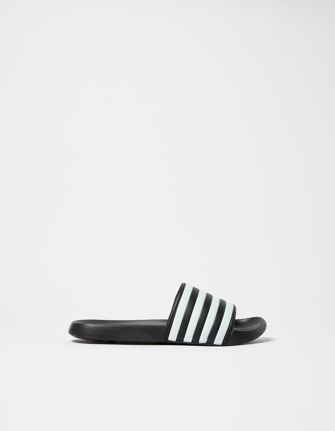 Chinelos de Borracha Riscas, Homem, Preto