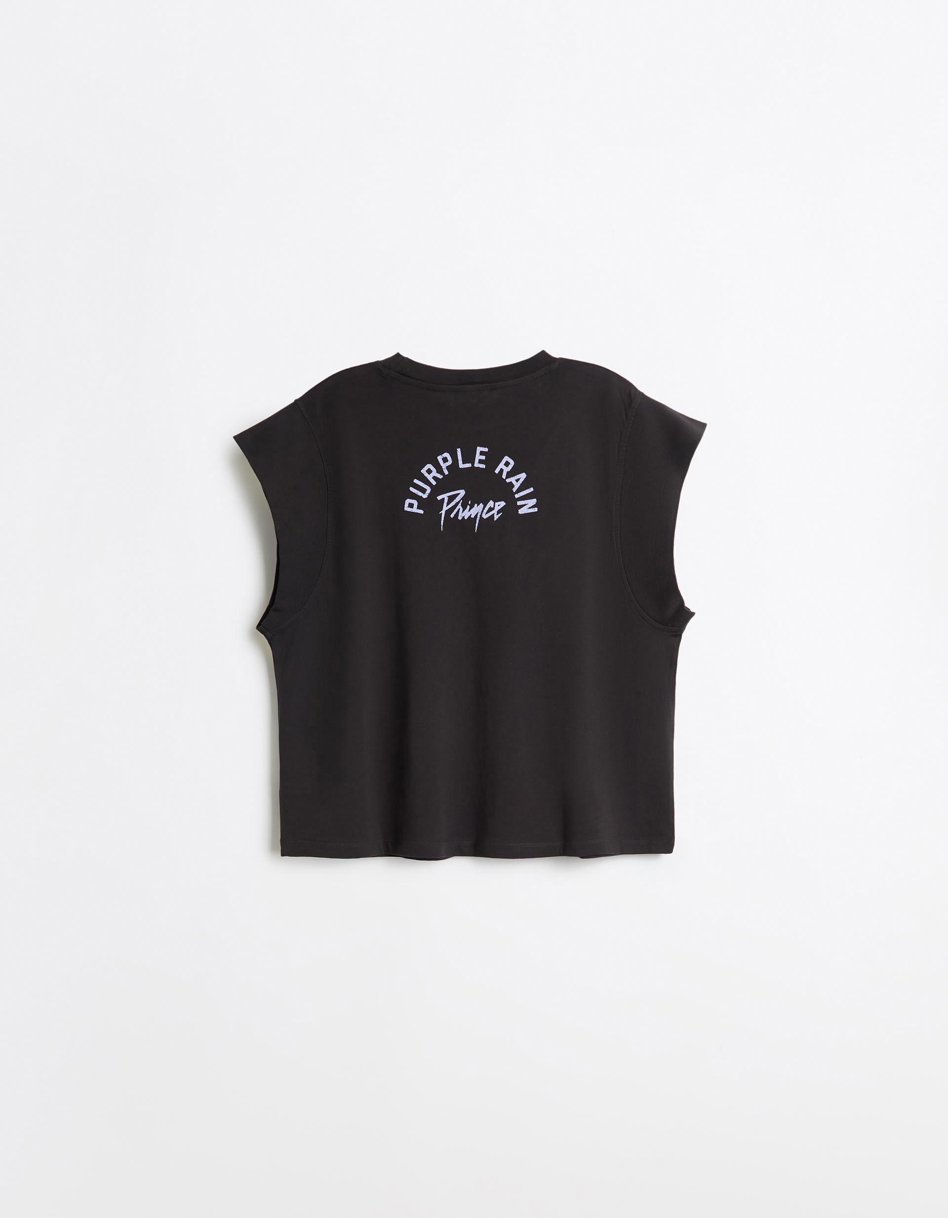 Comprar Online T-shirt 'Purple Rain', Mulher, Cinzento Escuro