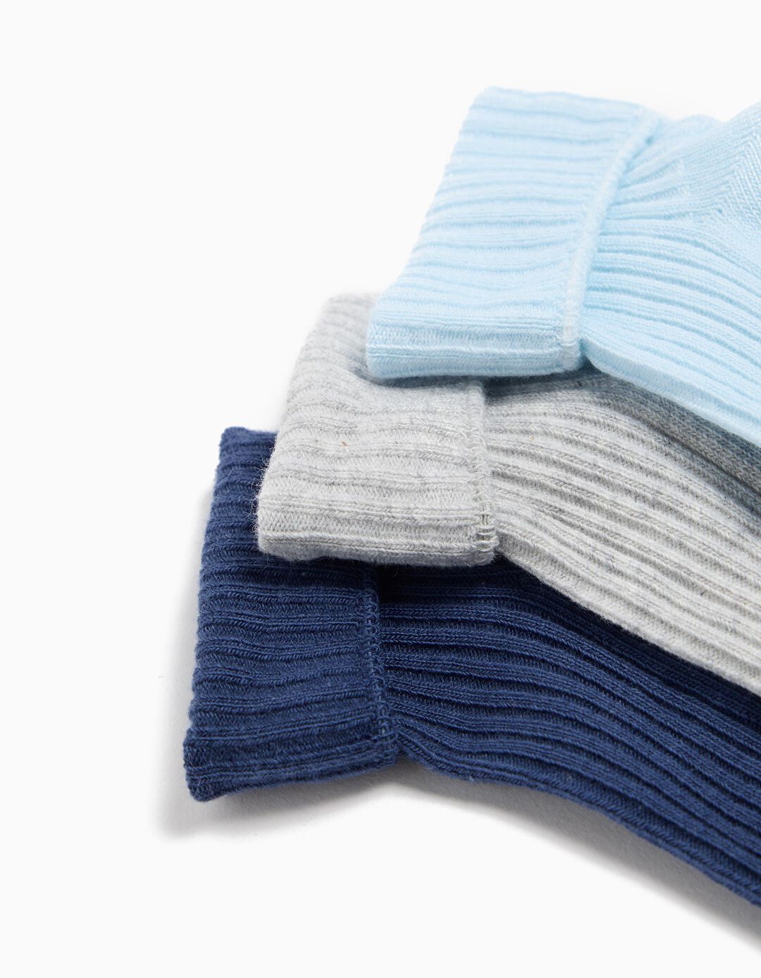 Pack 3 Pares de Meias Dobra, Menino, Multicor