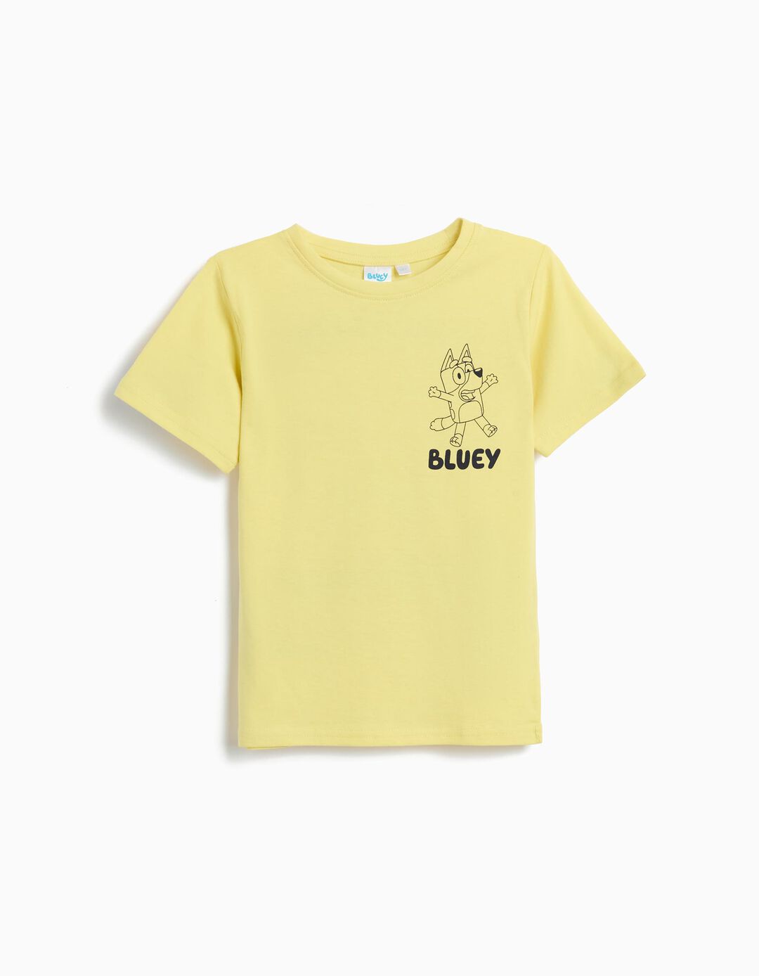 T-shirt 'Bluey', Menino, Amarelo Claro 