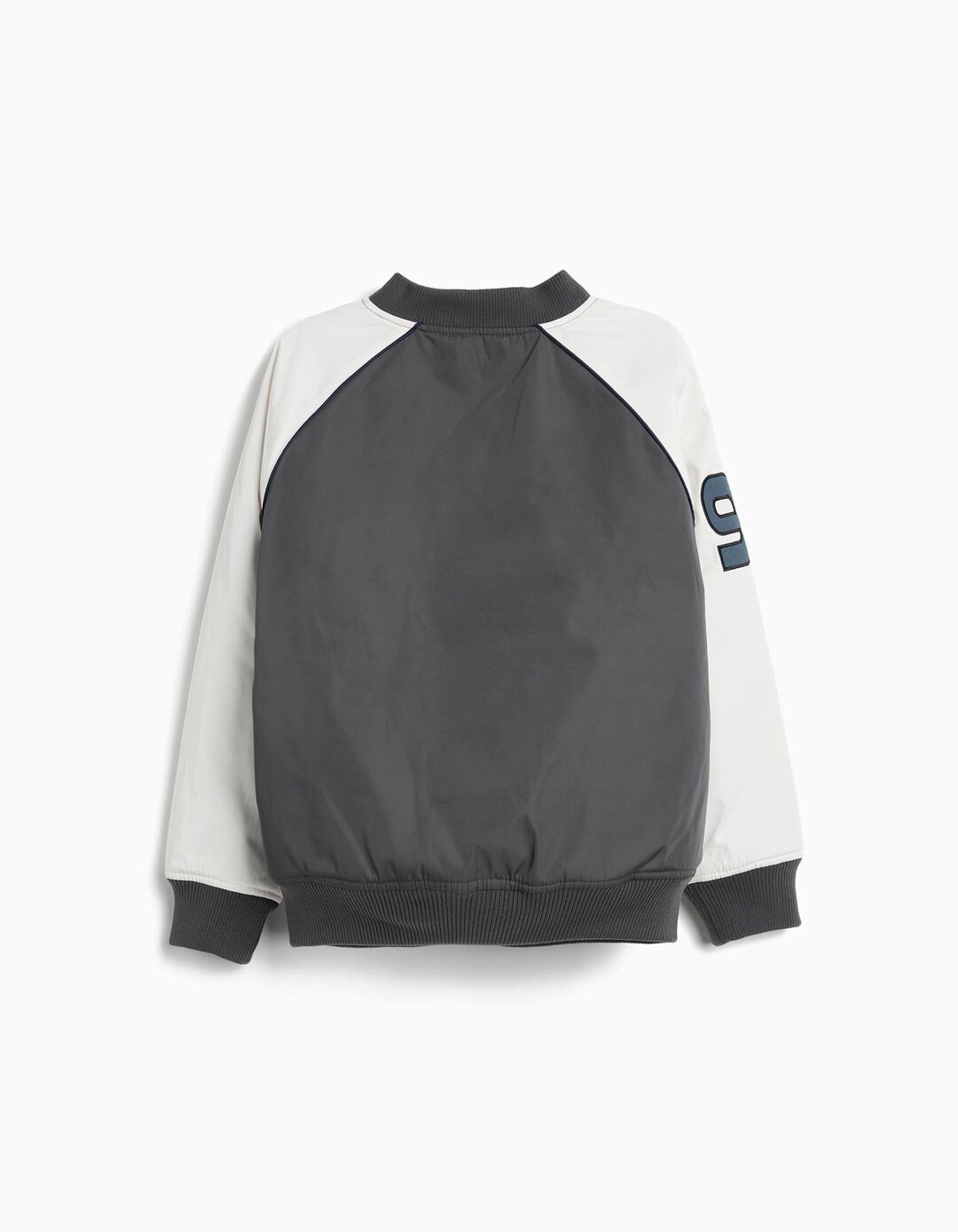 Casaco Bomber, Menino, Cinzento Escuro