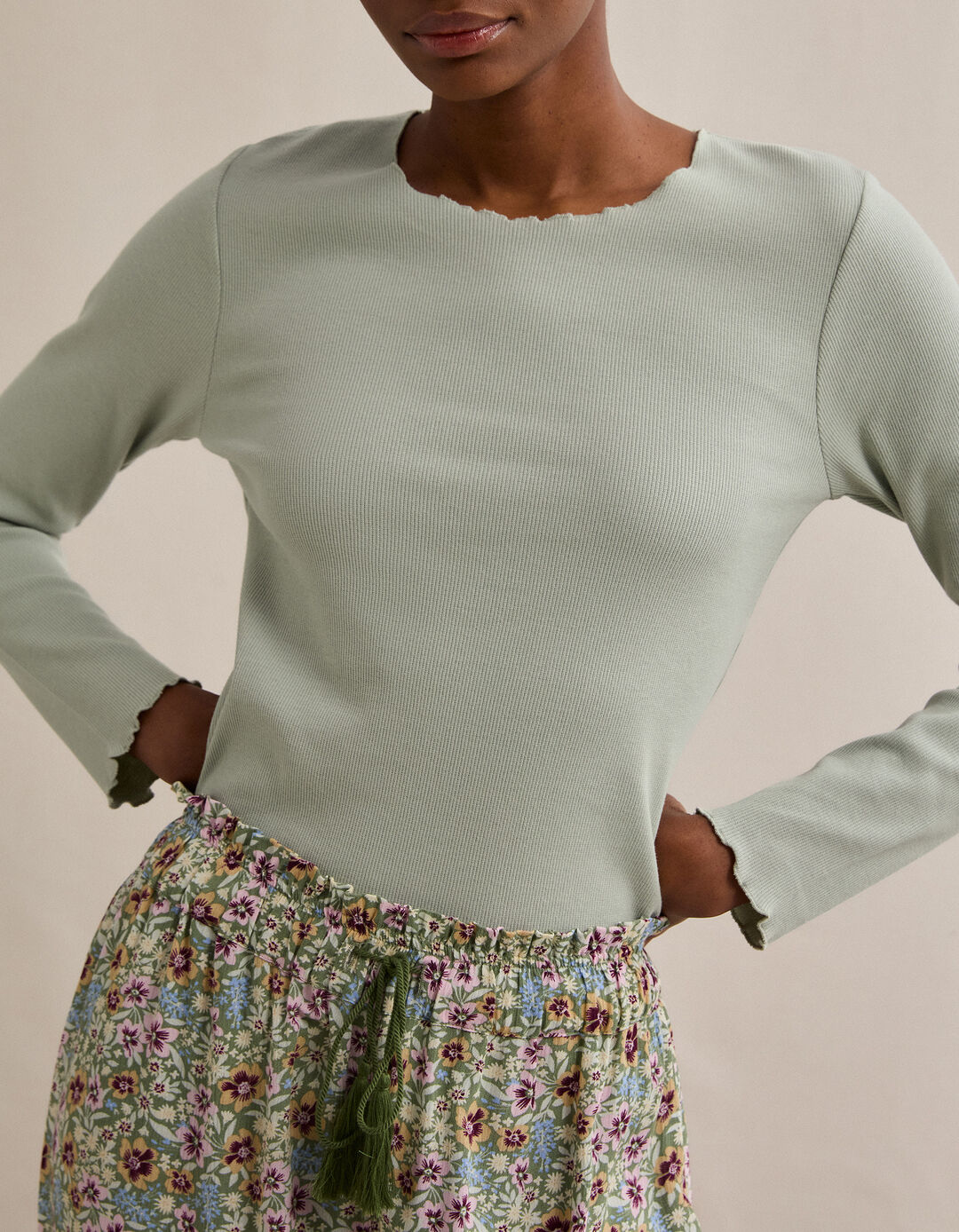 Pijama, Mulher, Verde Claro