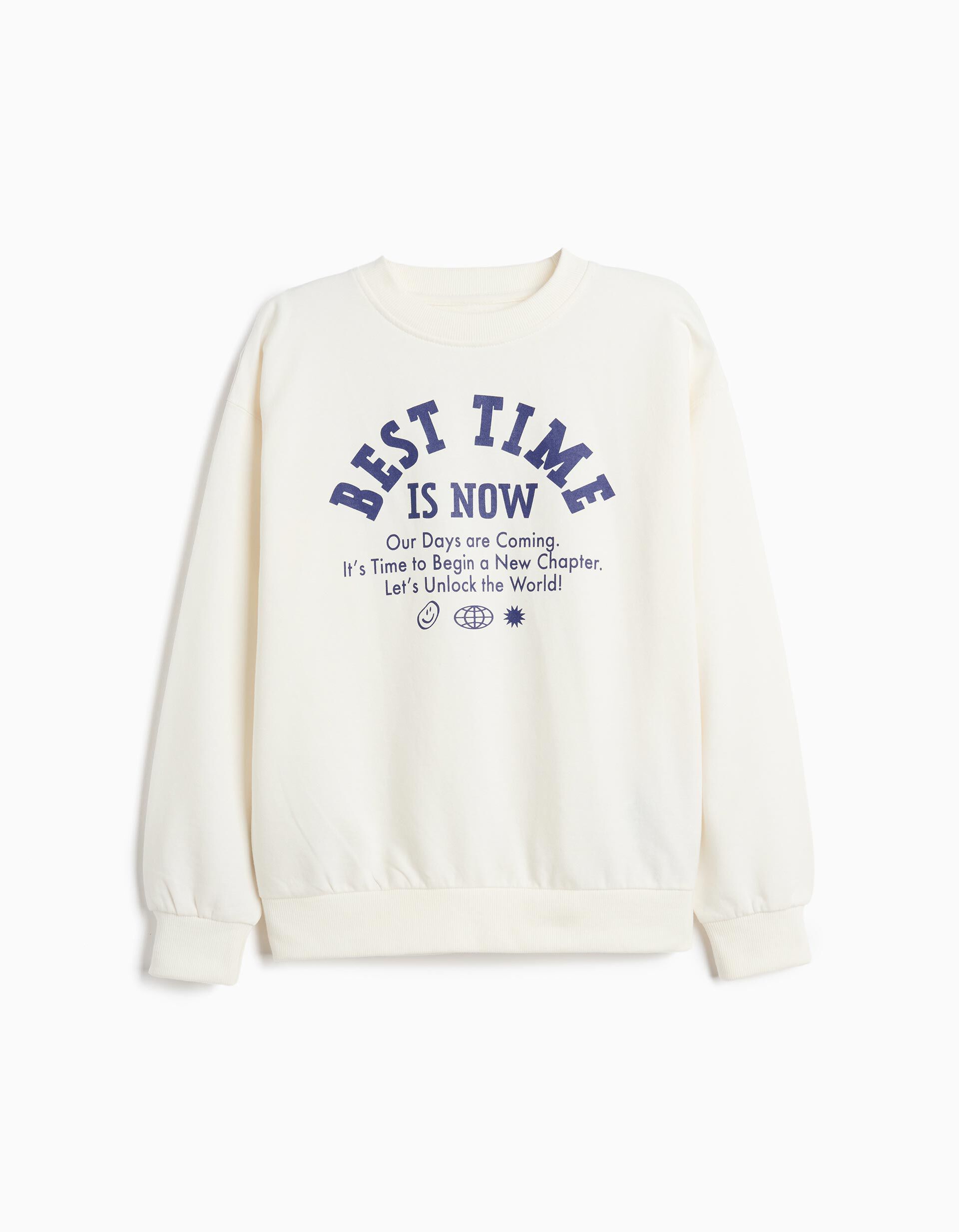 Comprar Online Sweatshirt De Felpa, Menino, Branco