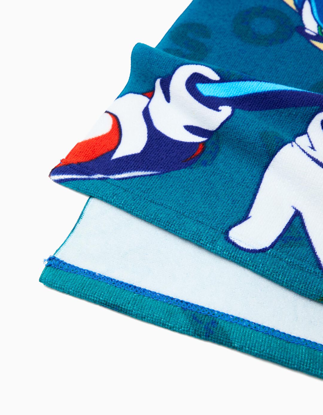 Poncho 'Sonic', Menino, Azul
