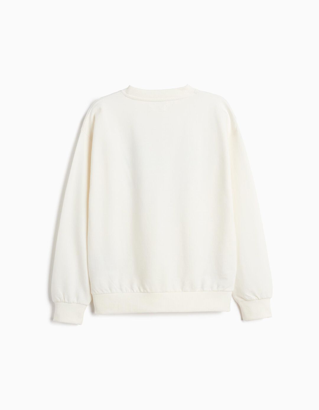 Sweatshirt De Felpa, Menino, Branco