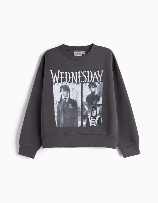 Comprar Online Sweatshirt 'Wednesday', Menina, Preto