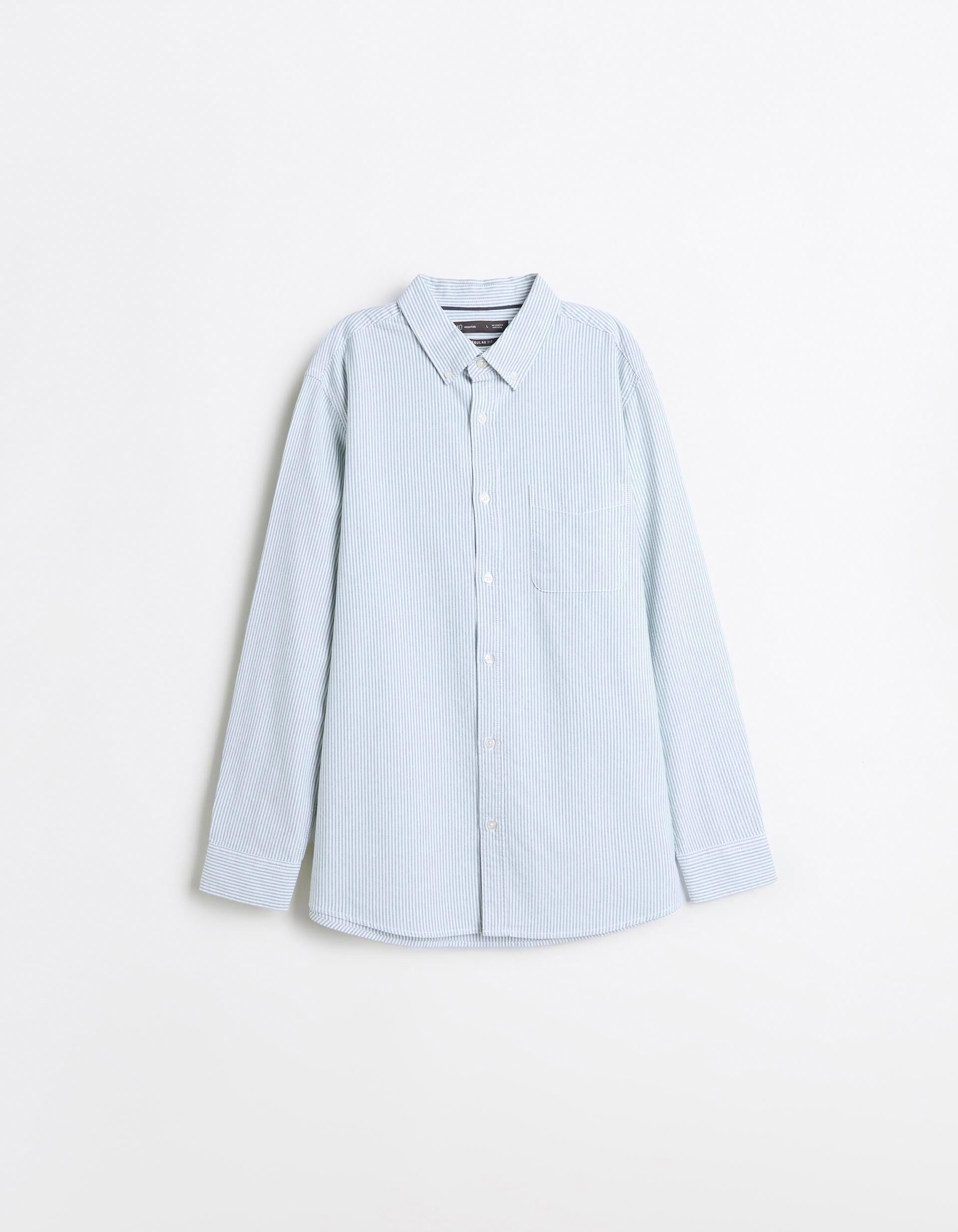 Comprar Online Camisa Oxford, Homem, Azul-Pastel