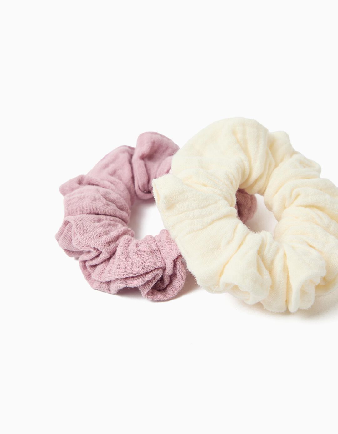 Pack 2 El&aacute;sticos Scrunchies, Menina, Multicolor