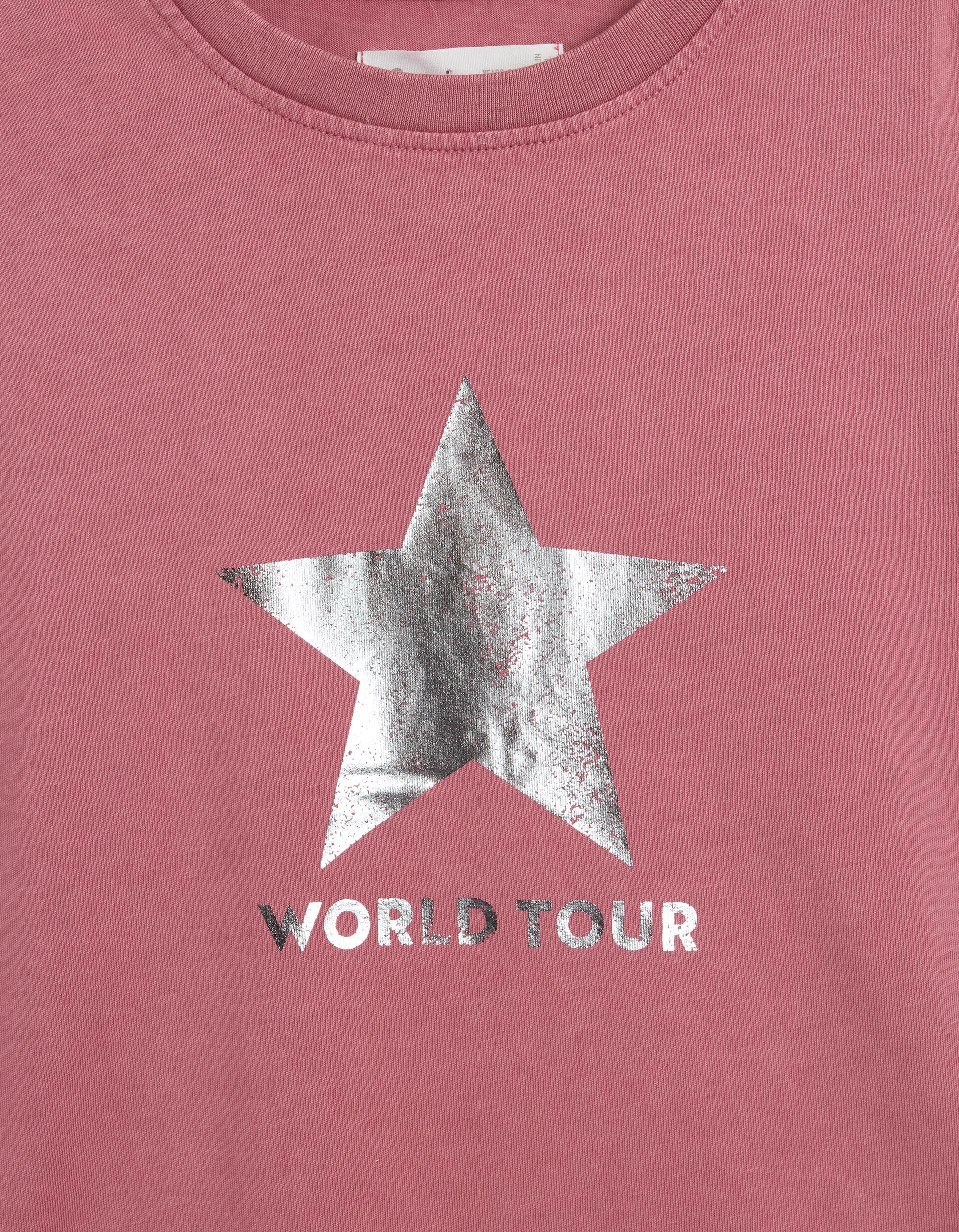 Comprar Online T-shirt Manga Curta Cut Out, Menina, Rosa Escuro