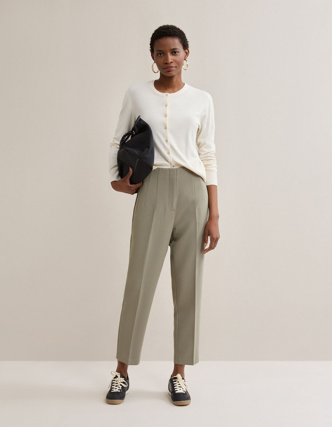 Cal&ccedil;as Cinta Subida, Mulher, Verde