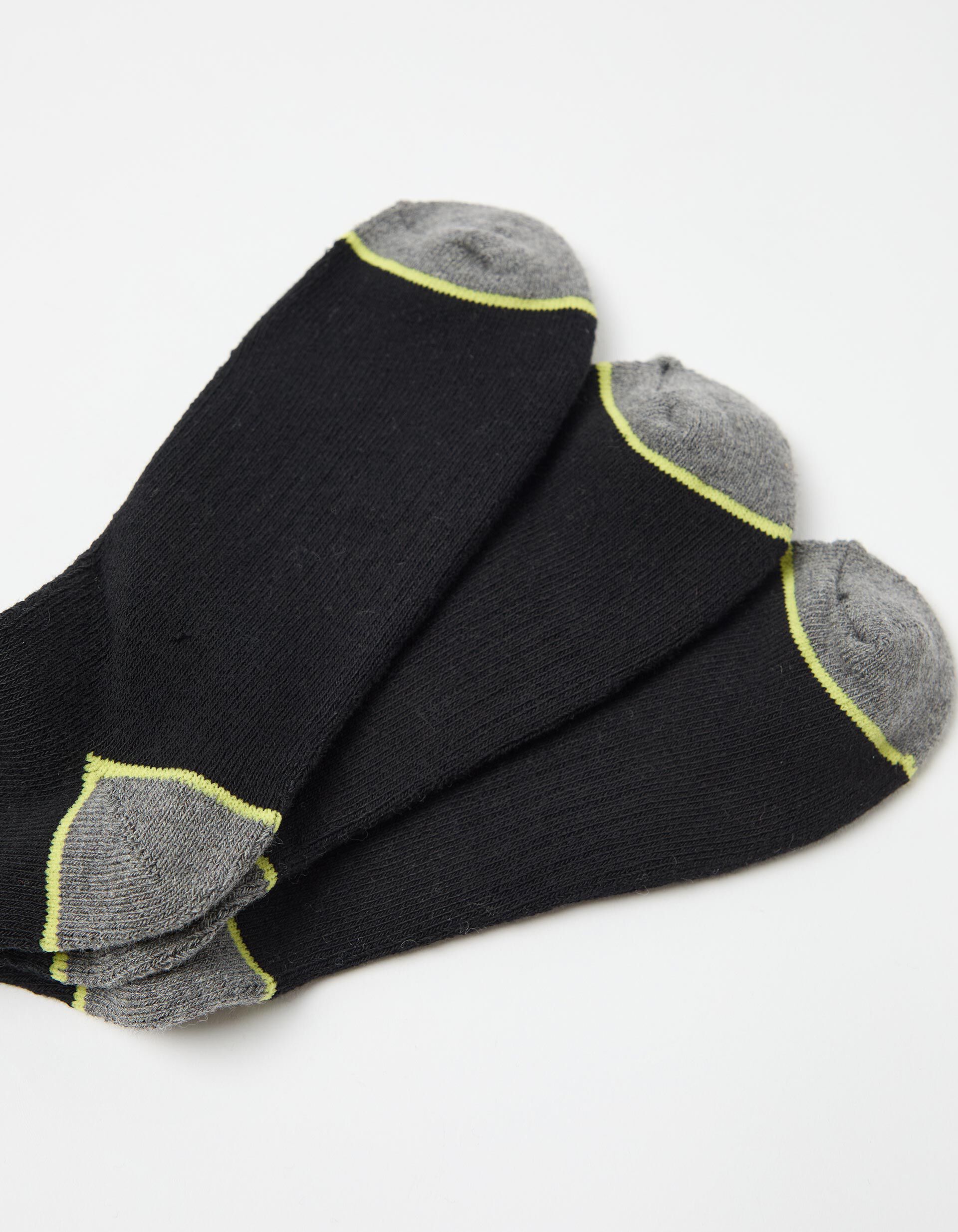 Comprar Online Pack 3 Pares de Meias, Homem, Preto