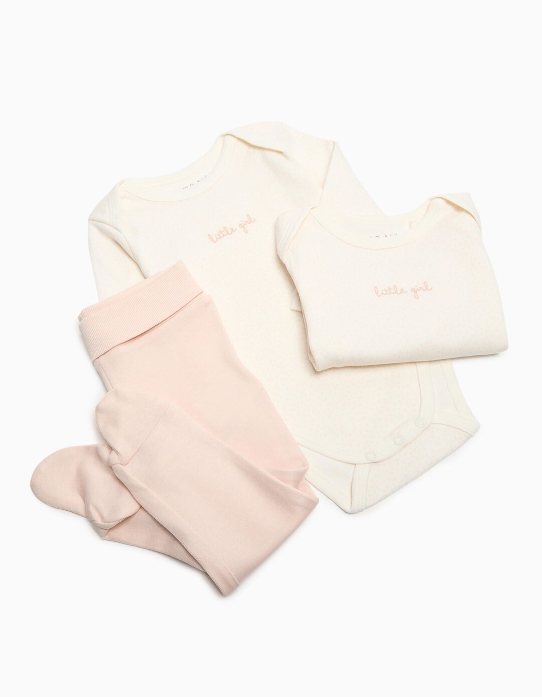 Conjunto 3 Peças, Bebé Menina, Multicor 