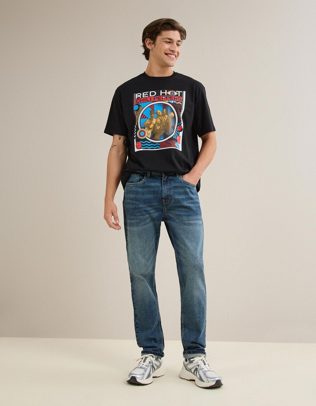 Jeans 'Slim Fit', Homem, Azul