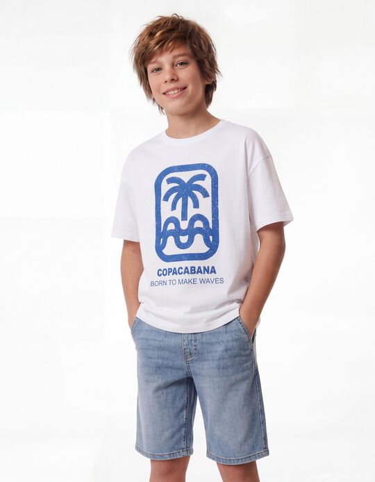 Comprar Online Pack 2 T-shirts, Menino, Branco